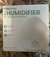 FridaBaby 3-in-1 Humidifier Diffuser Nightlight for Nursery Sinus-soothing