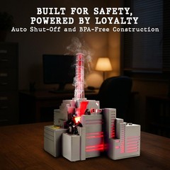 250ML Smart Diffuser & Humidifier with 7 LED Lights, App Control, Auto Shut-Off