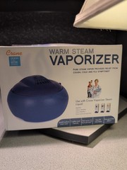 Crane Warm Stream Vaporizer New Open Box Relief From Cold And Flu Symptoms