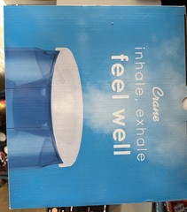 2 in 1 warm mist humidifier & inhaler filter free pure mist steam treatment