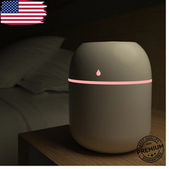 220ml Portable USB LED Mini Car Home Humidifier Aroma Oil Diffuser Mist Purifier