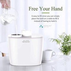 4L(1.06Gal) Ultrasonic Humidifier Cool Mist Tabletop With Aromatic Oil Tray