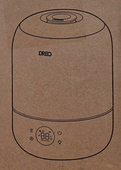 DREO Cool Mist Humidifier 3.7L Top-Fill Ultrasonic Tech 35H Runtime DR-HHM012