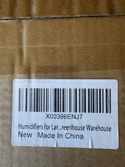 Honovos HQ-2H-JS919 17L 4.5Gal Humidifier New Sealed 2000 Sq Ft