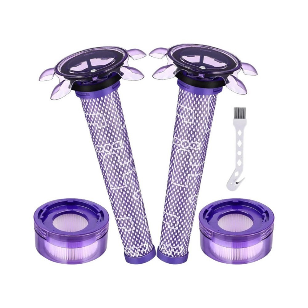HEPA Filter Kit Vacuum Parts H13 HEPA 99.9% 0.3 Microns Washable And Reusable