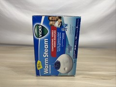 Vicks Warm Steam Vaporizer V150SGN 1.5 Gal Cough/Congestion Breathing Light