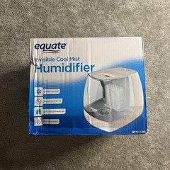 Equate Invisible Cool Mist Humidifier Model EQ 2109-UL