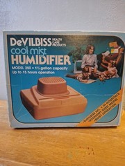 Vintage Devilbiss Cool Mist Humidifier Vaporizer Model 250 Tested Works