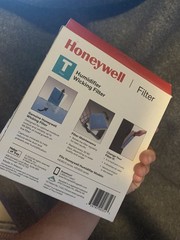 Honeywell HFT600 Replacement Wicking Humidifier Filter, T Filter, White, 1ct