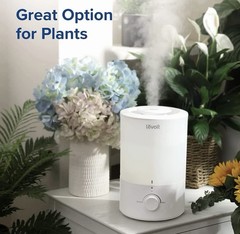 LEVOIT – Humidifier for Bedroom – Quiet (3L Water Tank)