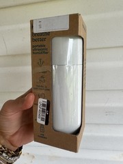 HoMedics Breathe Better Portable Ultrasonic Humidifier air WHITE USB charge mist