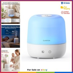Cool Mist Humidifier 2 Liter 25H Ultrasonic Quiet BPA Free Auto Shut Off