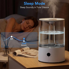 4L Top Fill Humidifier for Bedroom, Auto Constant Humidity, Smart Control, Quiet