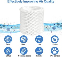 6Pack Humidifier Wick Filter Fits For Canopy Bedside Nursery Cool Mist Humidifie