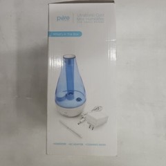 Pure Enrichment Ultrasonic Cool Mist Humidifier for Small Rooms 0.7L Tank