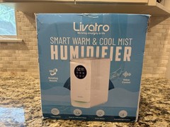 Livatro Smart Warm & Cool Mist Humidifier, Voice Control, Alexa/Google, White