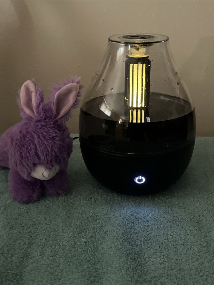 Mainstays 0.31 Gallon Ultrasonic Cool Mist Humidifier With Aroma And Nightlight