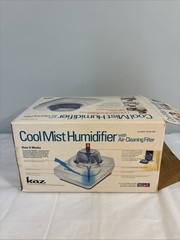 KAZ Cool Mist Humidifier DynaMist 370F with Air Cleaning Filter In Box EUC