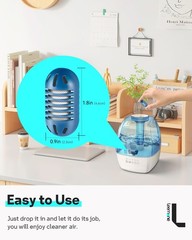 Demineralization Cartridge for Ultrasonic Humidifiers, 20 Pack Water Filter Repl