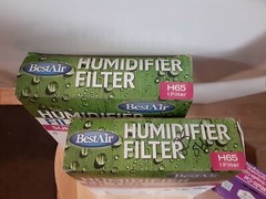 2pk. BestAir H65 Humidifier Filter Replacement For Sunbeam, Holmes, Bionaire,