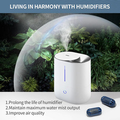 Demineralization Cartridge for Humidifier Compatible with Homedics Total-Comfort