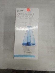 Pure Enrichment Ultrasonic Cool Mist Humidifier for Small Rooms 0.7L Tank
