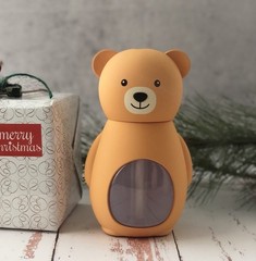 Cute Bear Humidifier LED Light Cartoon Brown Teddy Bear