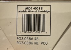 Vornado MD1-0018 Replacement Ultrasonic Mineral Cartridge – 1 Black – NEW