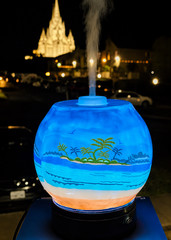 ESSENTIALLITEZ Handcrafted Lamp Ultrasonic Essential Oil Diffusers