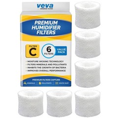 Value 6-Pack Humidifier Filter Set – Compatible with HC-888N