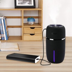 LED Ultrasonic Aroma Humidifier Essential Oil Diffuser Aromatherapy Air Purifier