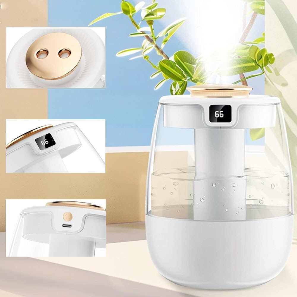 1500ml Humidifiers for Bedroom Large Room Office Cool Mist Air Humidifier Indoor