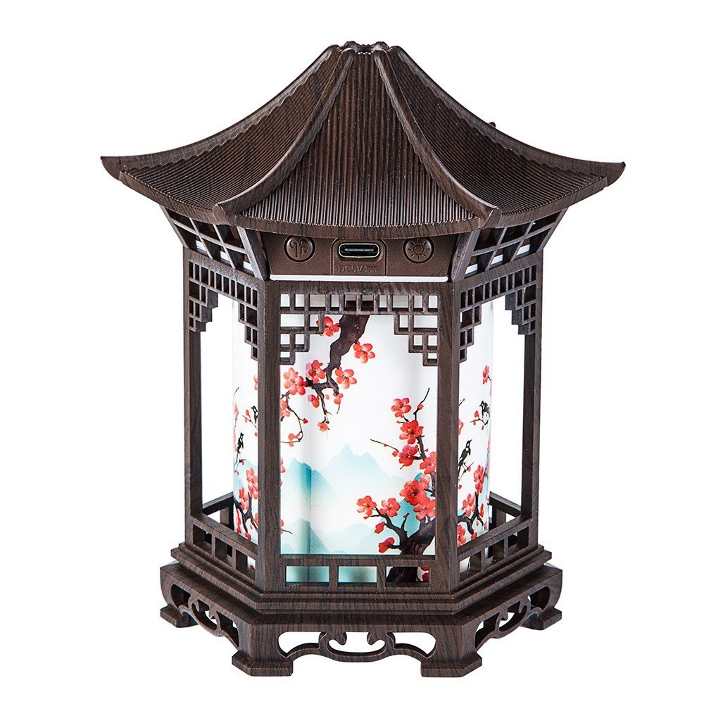 Zen Pavilion Lantern Aroma Diffuser & Night Light – 160ml Essential Oil Diffuser
