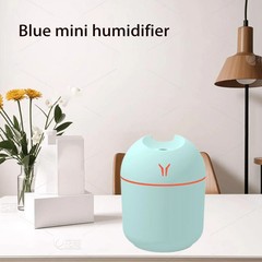 1PC Compact USB Aroma Diffuser & Humidifier with LED Night Light – Pink & Mint G