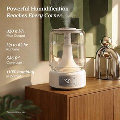 Humidifiers for Bedroom Large Room Home 6.2L Dishwasher Safe Cool Mist