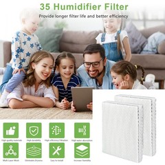 For Honeywell Water Panel Replacement Filter Pack of 2 for ME360, HE365A/B