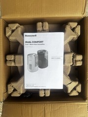 Honeywell – Dual Comfort Cool + Warm Mist Humidifier – Black