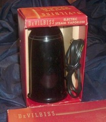 Vintage Devilbiss Electric Steam Vaporizer #148 Orig. Box Never Used