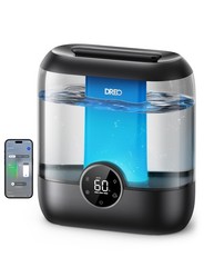 6L Top Fill Cool Mist Humidifier for Large Rooms, 60-Hour Quiet Ultrasonic, Nigh