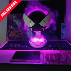 Anime Gastly Humidifier Pokemon Water Replenishing Spray Desktop Air Purifier
