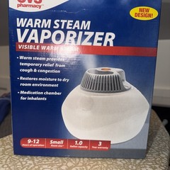 CVS Health Warm Steam Vaporizer, 9-12 Hours, 1 Gallon *BRAND NEW*