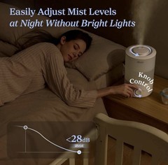 LEVOIT – Humidifier for Bedroom – Quiet (3L Water Tank)