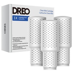 3-Pack Demineralization Cartridge for Humidifiers, Prevent Mineral Build-up, Fil
