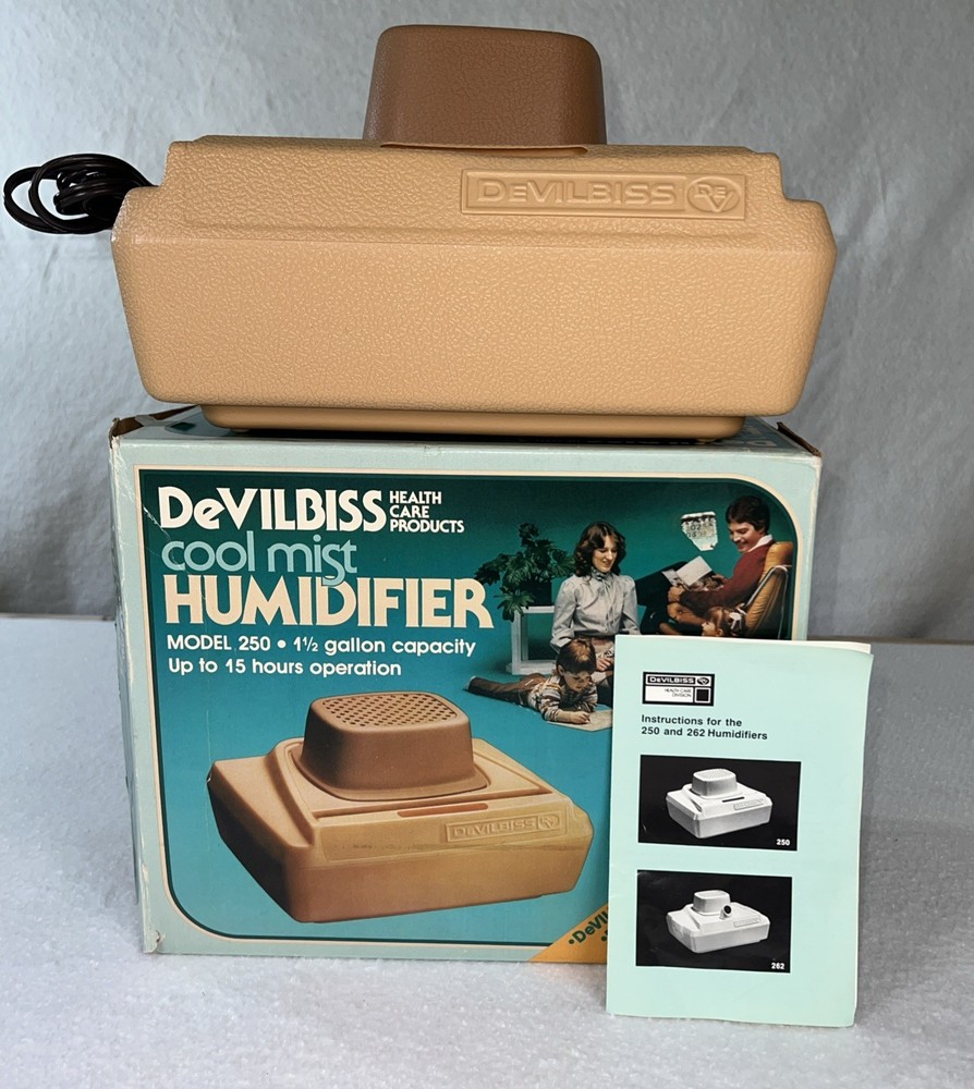 Vintage Devilbiss Cool Mist Humidifier Vaporizer Model 250