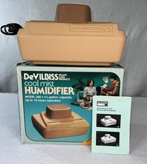 Vintage Devilbiss Cool Mist Humidifier Vaporizer Model 250