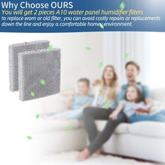 For Honeywell Replacement Filter Water Panel 2 Pack for Honeywell HE100A