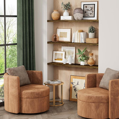36 Inch Floating Shelves for Wall Long Set of 3, Large Deep Wall Shelves for Bed