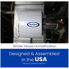 Aprilaire 500M Whole-House Evaporative Humidifier 12 GPD 24VAC Manual Control