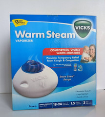 Vicks Warm Steam Vaporizer – Small / Medium Room Size – 1.5 Gallon Capacity
