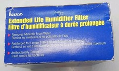 Kaz WF1 Extended Life Humidifier Filter Fits 3000 3300 3400 Models New